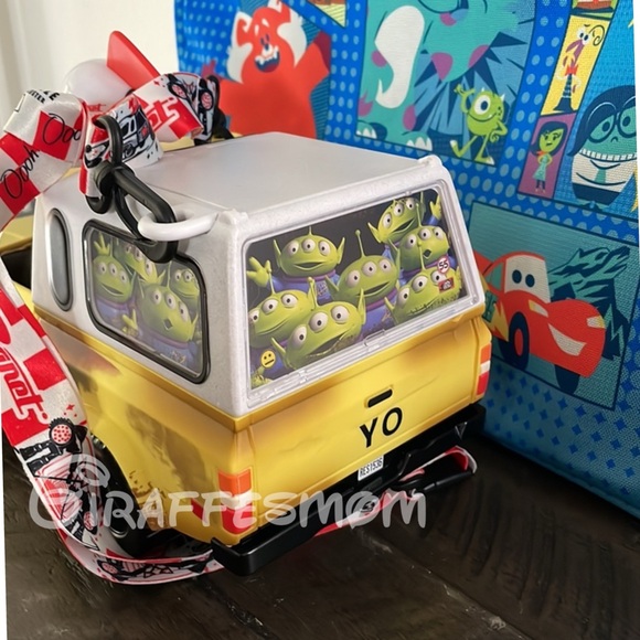 Disney Parks Disneyland PIZZA PLANET TRUCK POPCORN Bucket Pixar Fest - Picture 4 of 5